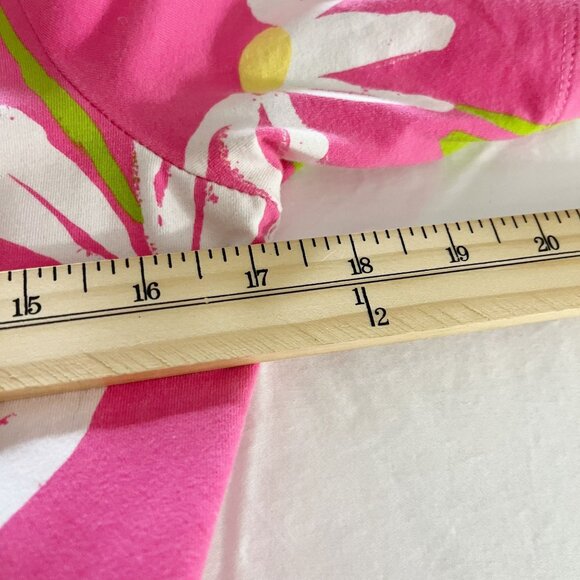 Lilly Pulitzer Talulah Fit & Flare Dress Hotty Pink Twirlers Floral Size MEDIUM - Picture 6 of 7